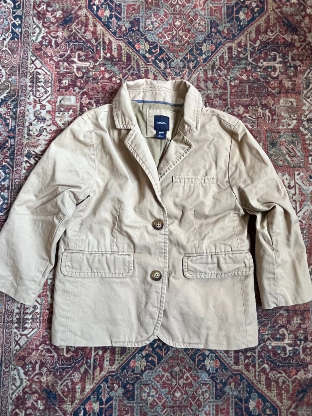 Baby Gap Chino Ghurka Blazer -size 3